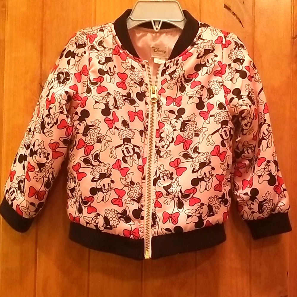 Tutu Couture silk minnie mouse toddler jacket